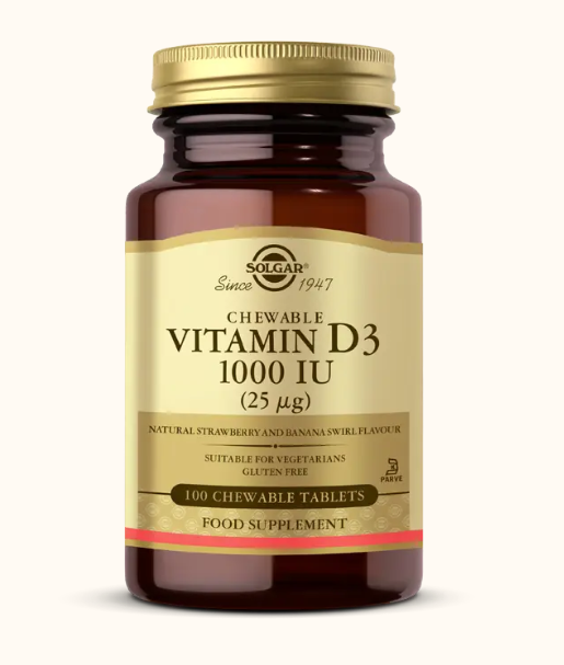 Chewable Vitamin D3 1000 IU